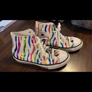 Youth size 4 high top Converse